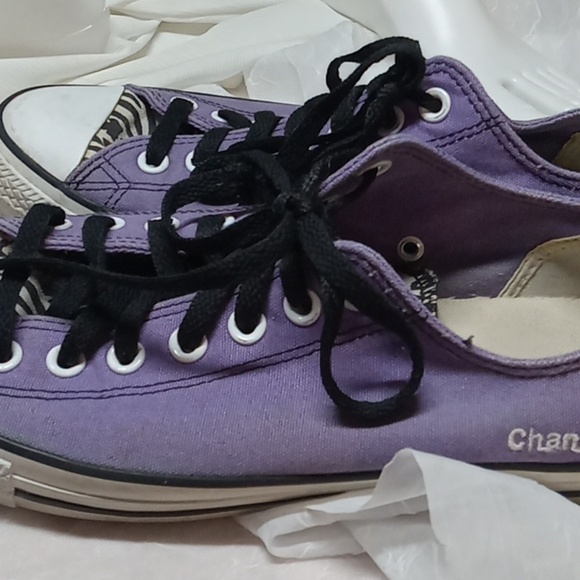Converse purple chandler sneakers men's size 8.5 - Picture 8 of 8